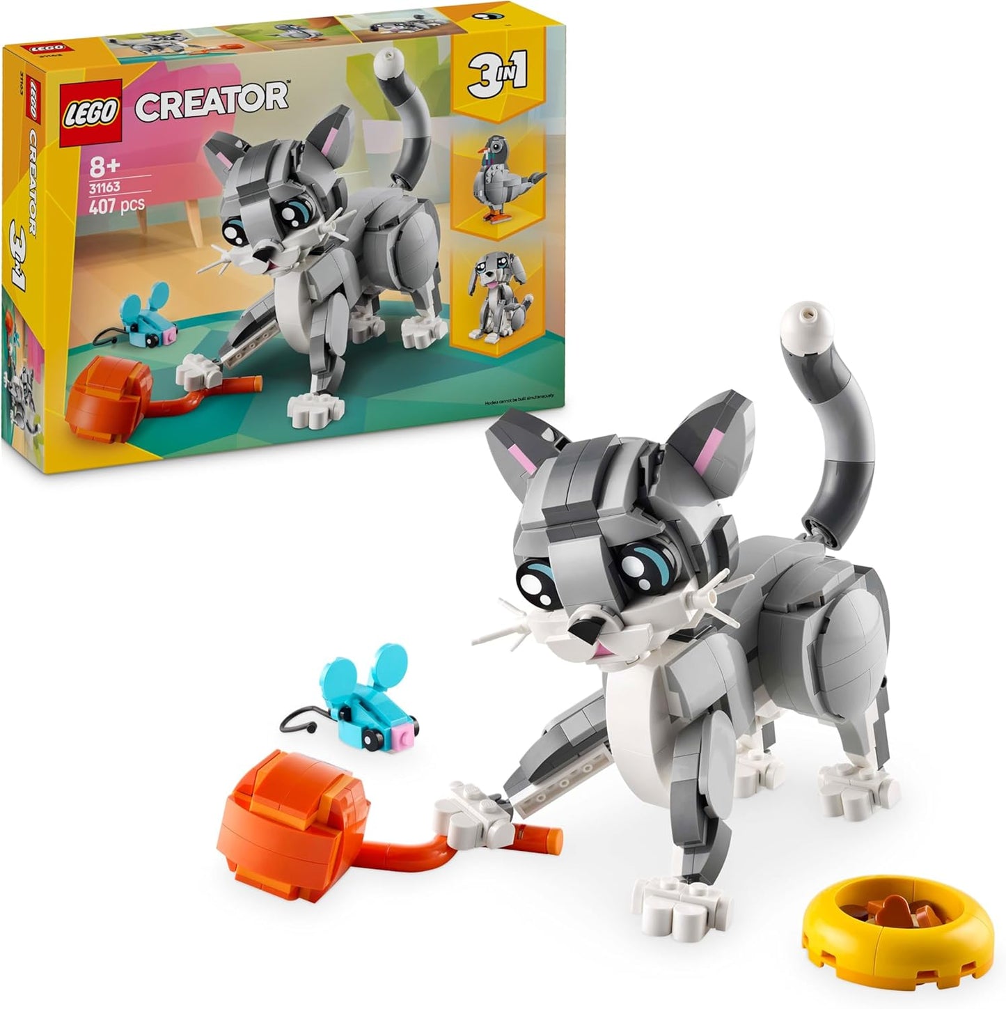 Creator 3in1 Graue Katze