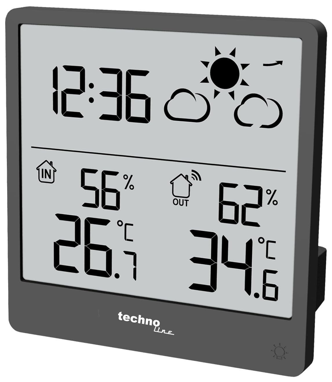 Moderne Wetterstation WS 9138