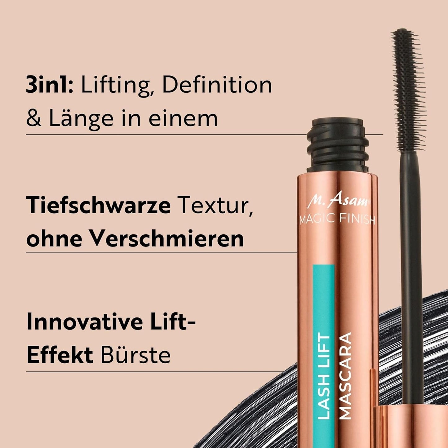 Lash Lift Mascara für mehr Schwung & Definition, Lash Lift Deep Black