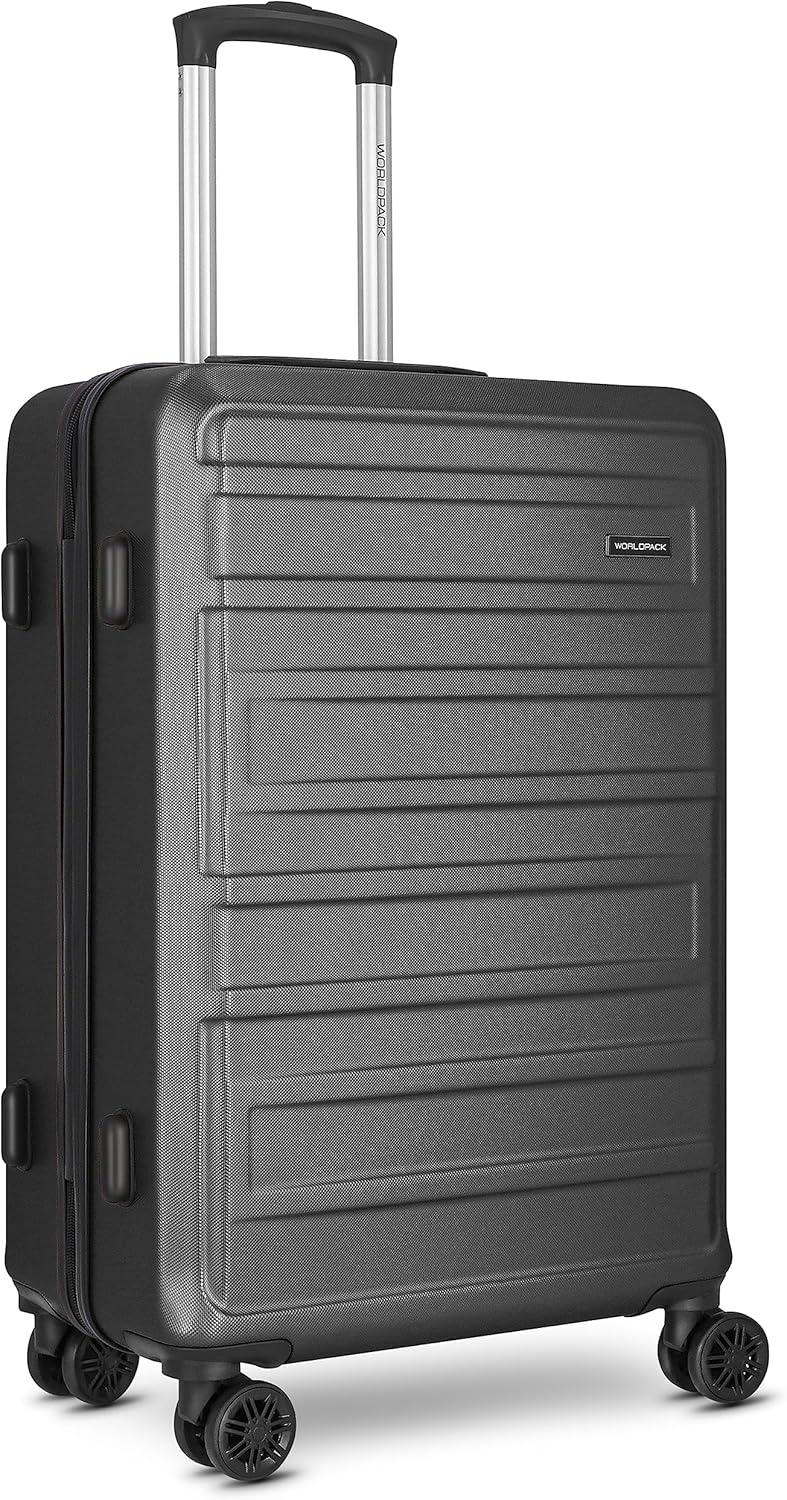 New York 2.0 4 Rollen Trolley M 67 cm, Black-metallic / Koffer M (67 cm)