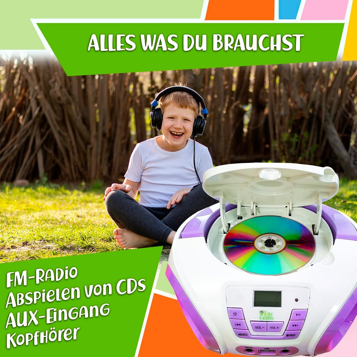 Boombox für Kinder