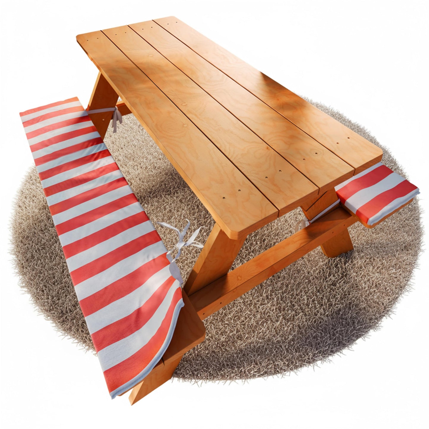 Kindersitzgruppe mit Polsterauflage für Garten