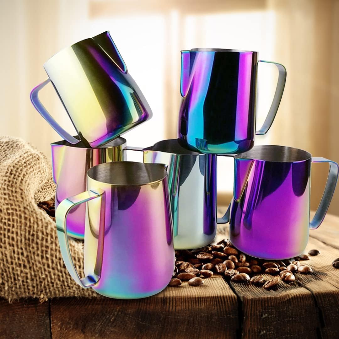 Milchkännchen mit Skala, 350ml, Colorful