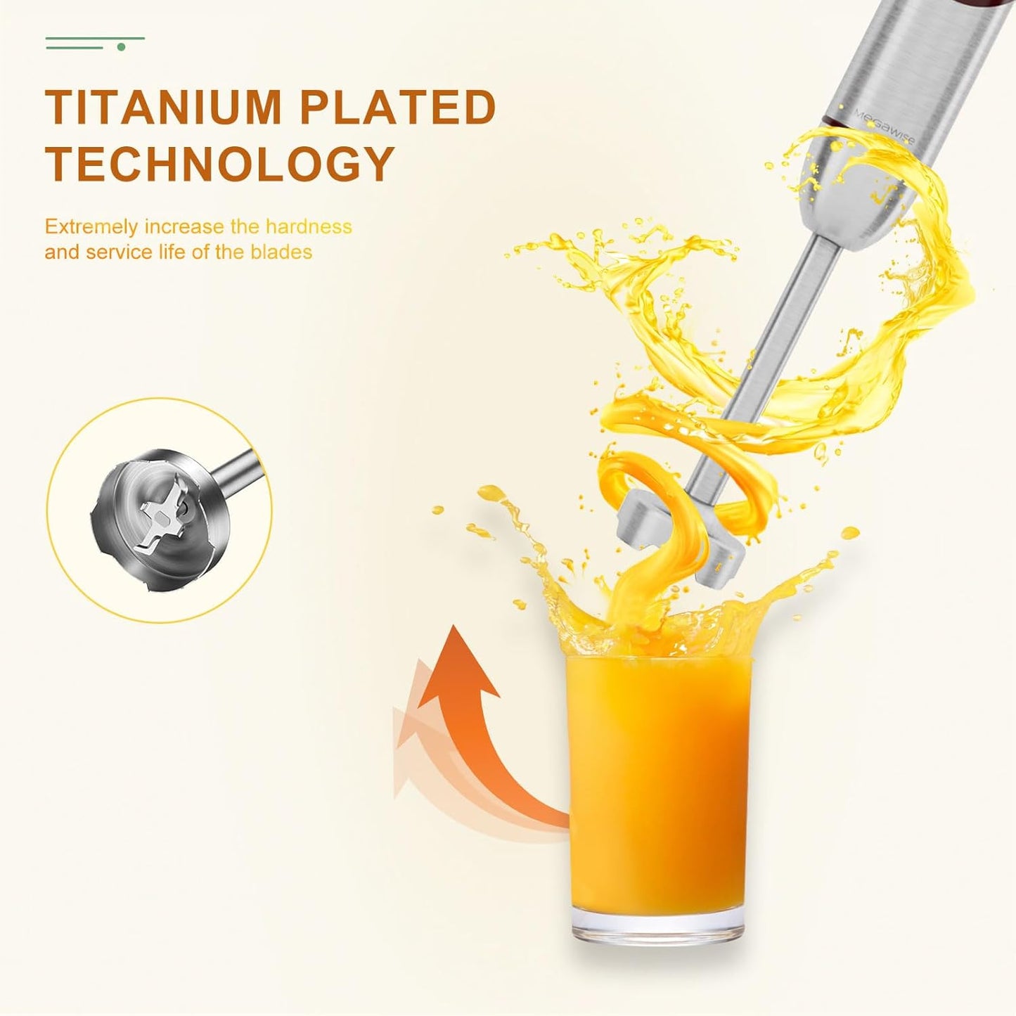 5-in-1 Stabmixer-Set CL2O21 mit Zubehör