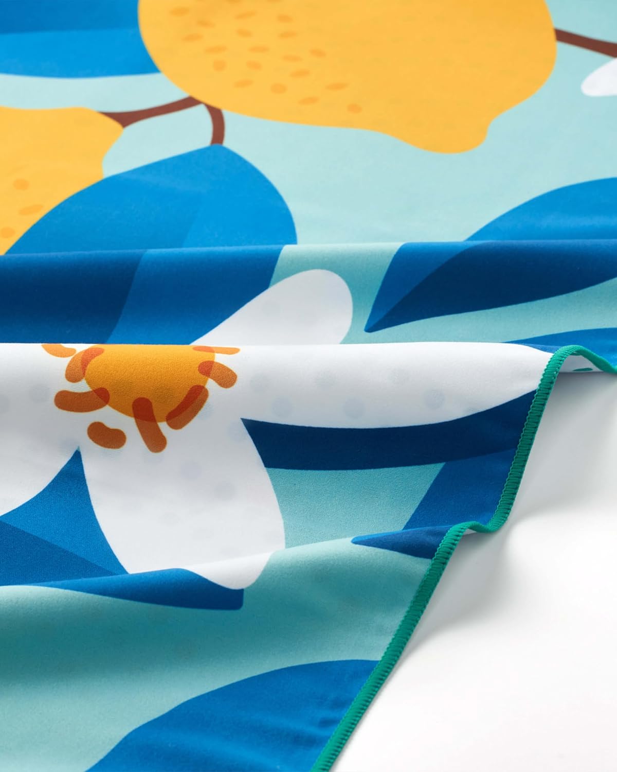 XXL-Mikrofaser-Strandtuch, 200cm x 90cm 37 Lemon Flowers
