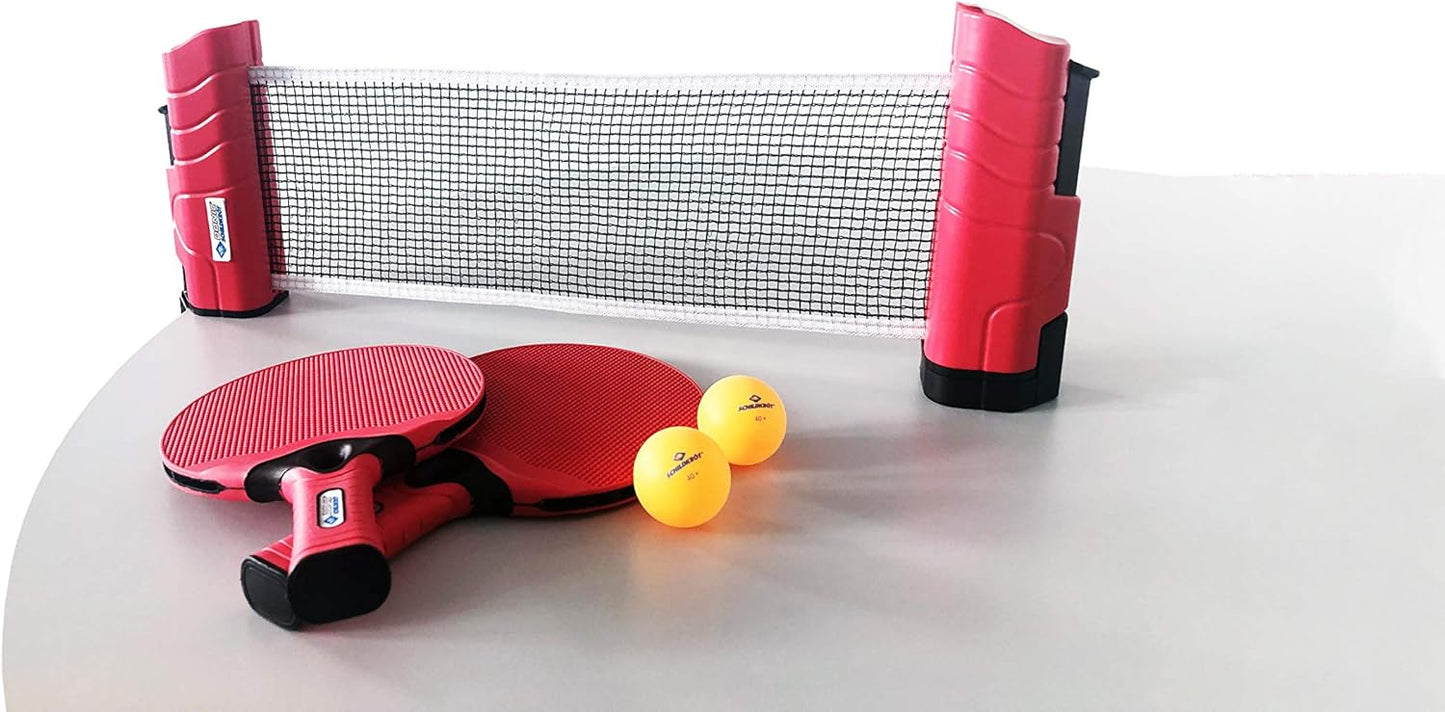 Tischtennisset mit Netz, Einheitsgrösse