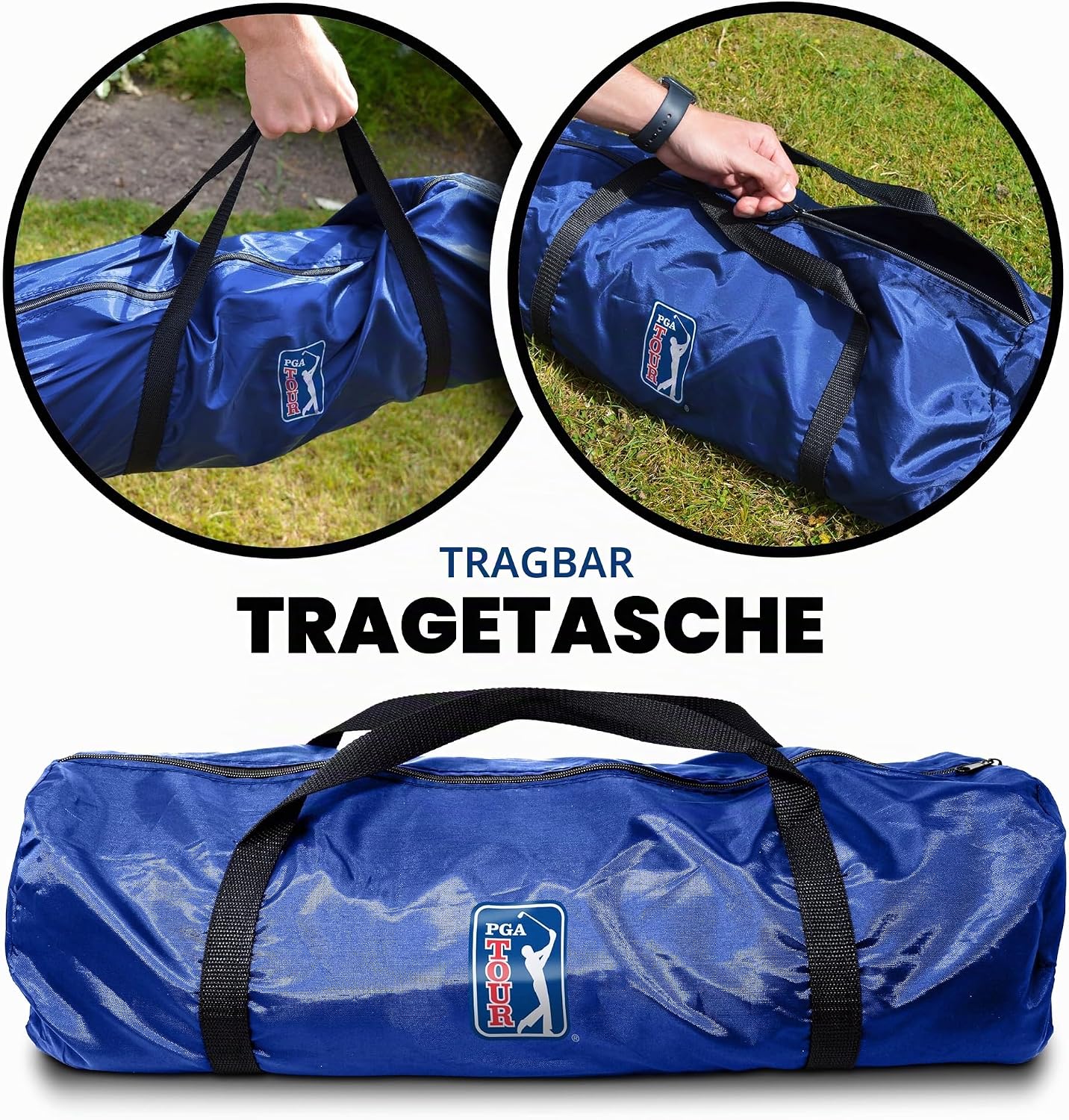 Pro Golf Training Netz, PGA Tour Pro Size Driving Net with Carry Bag