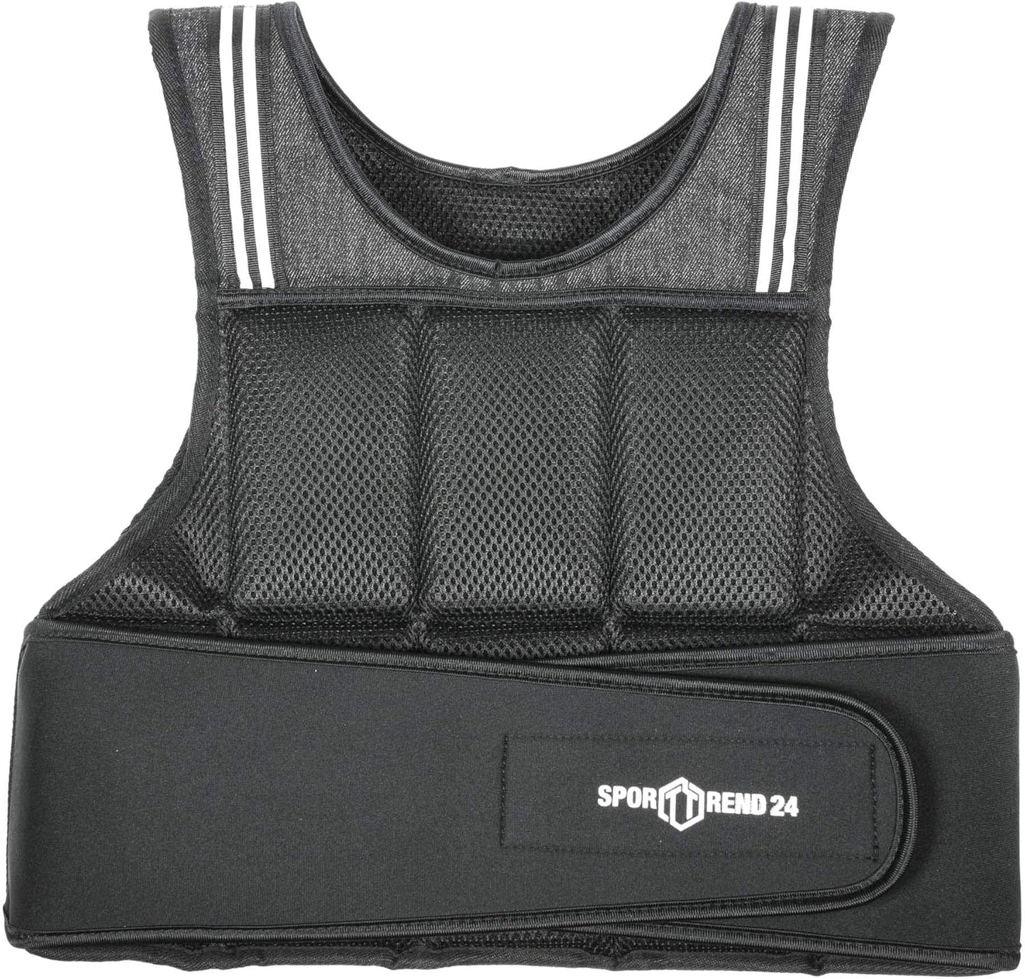 Gewichtsweste, 8KG Weste Schwarz
