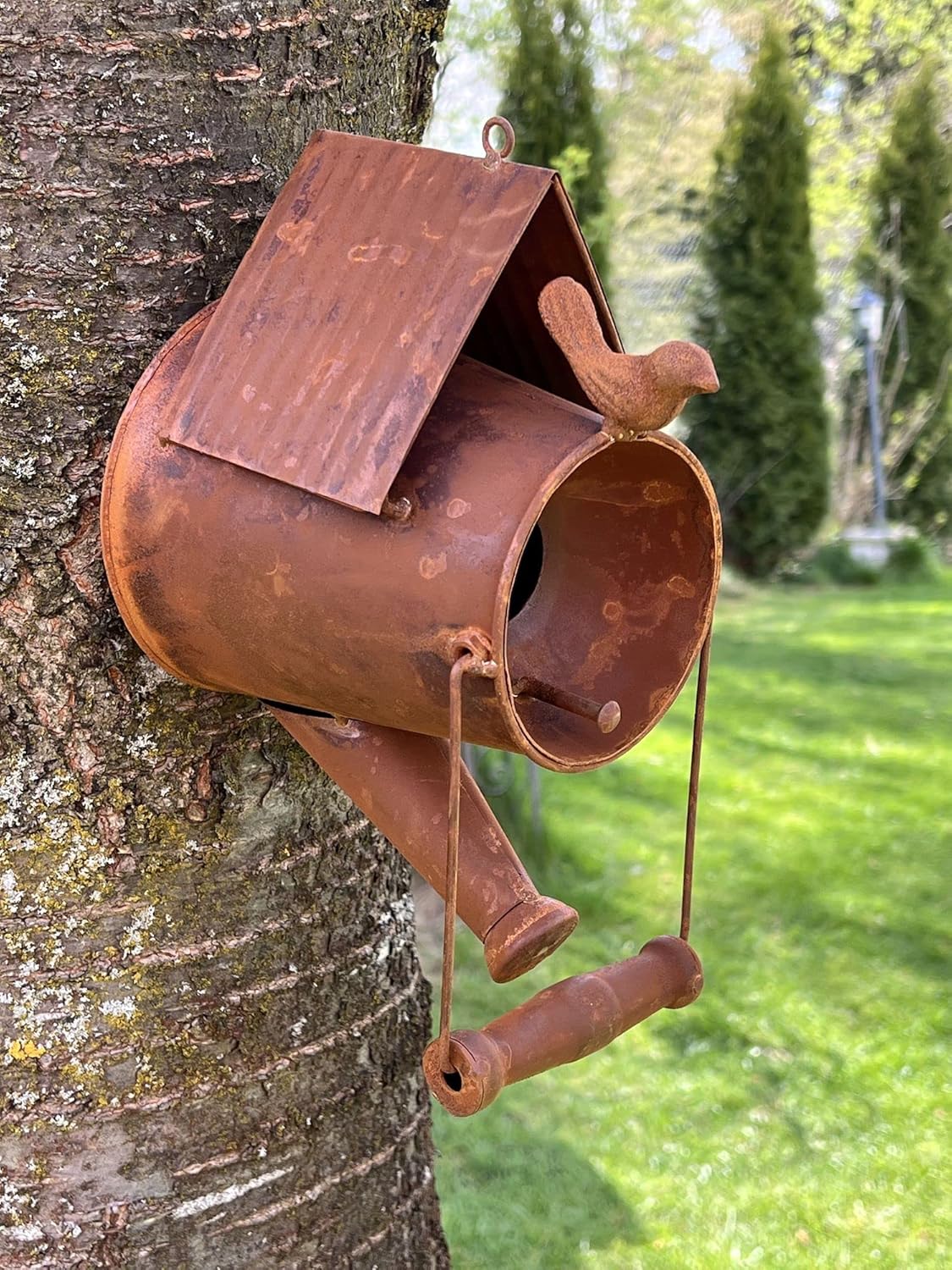 Vogelhaus zum Aufhängen mit Kette