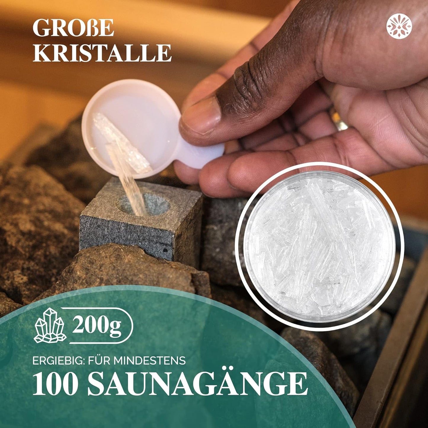 Mentholkristalle, 200 g (1er Pack)