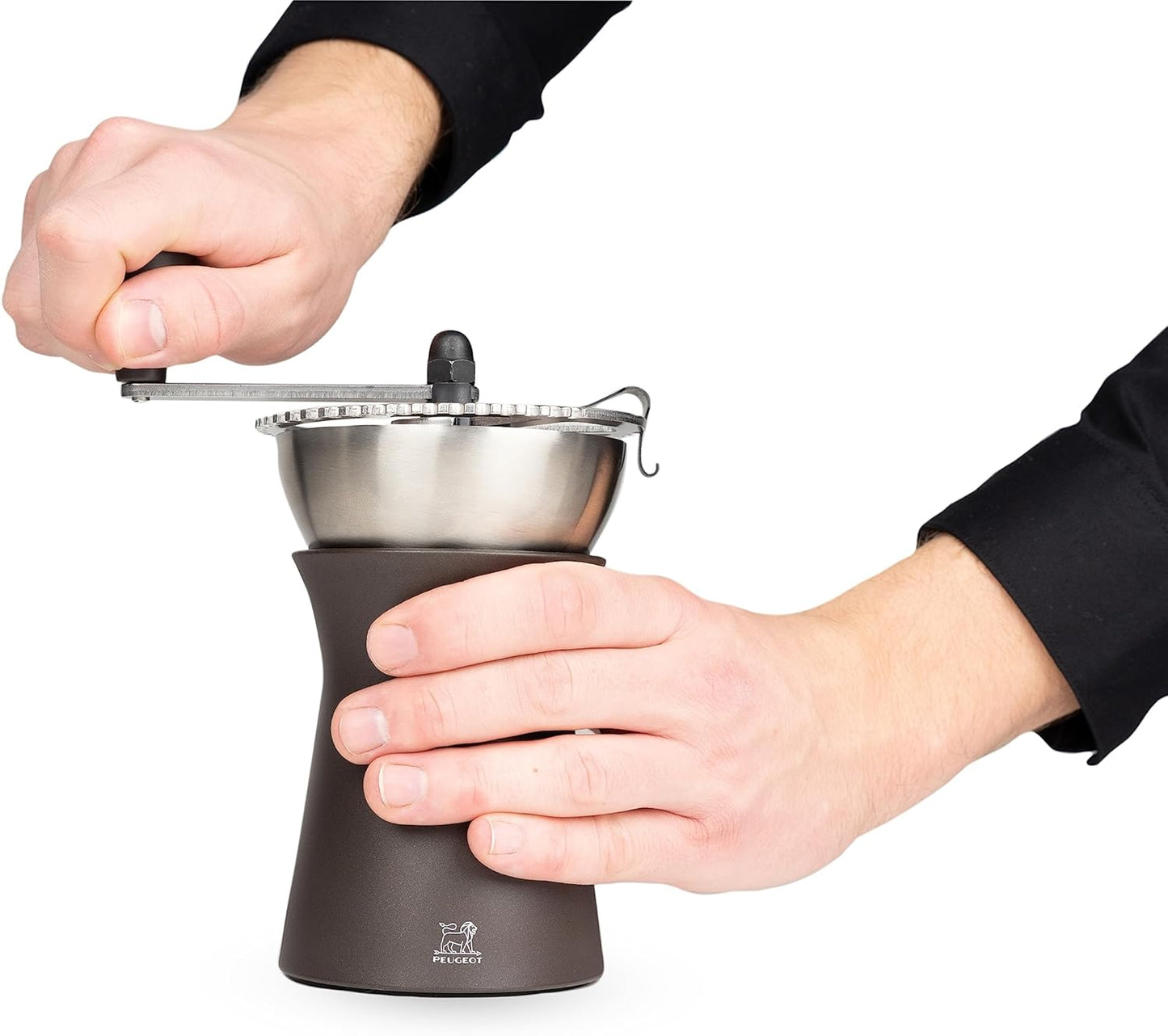 Manuelle Kaffeemühle Kronos mit Stahlmahlwerk, Kronos