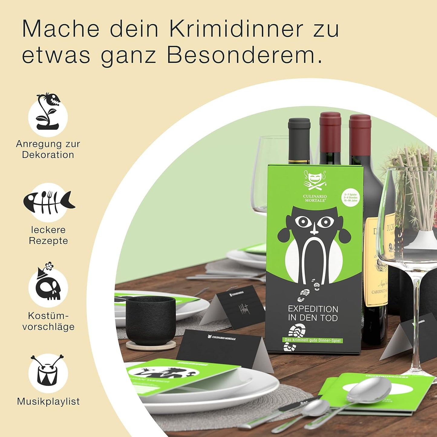 Expedition in den Tod - Krimidinner