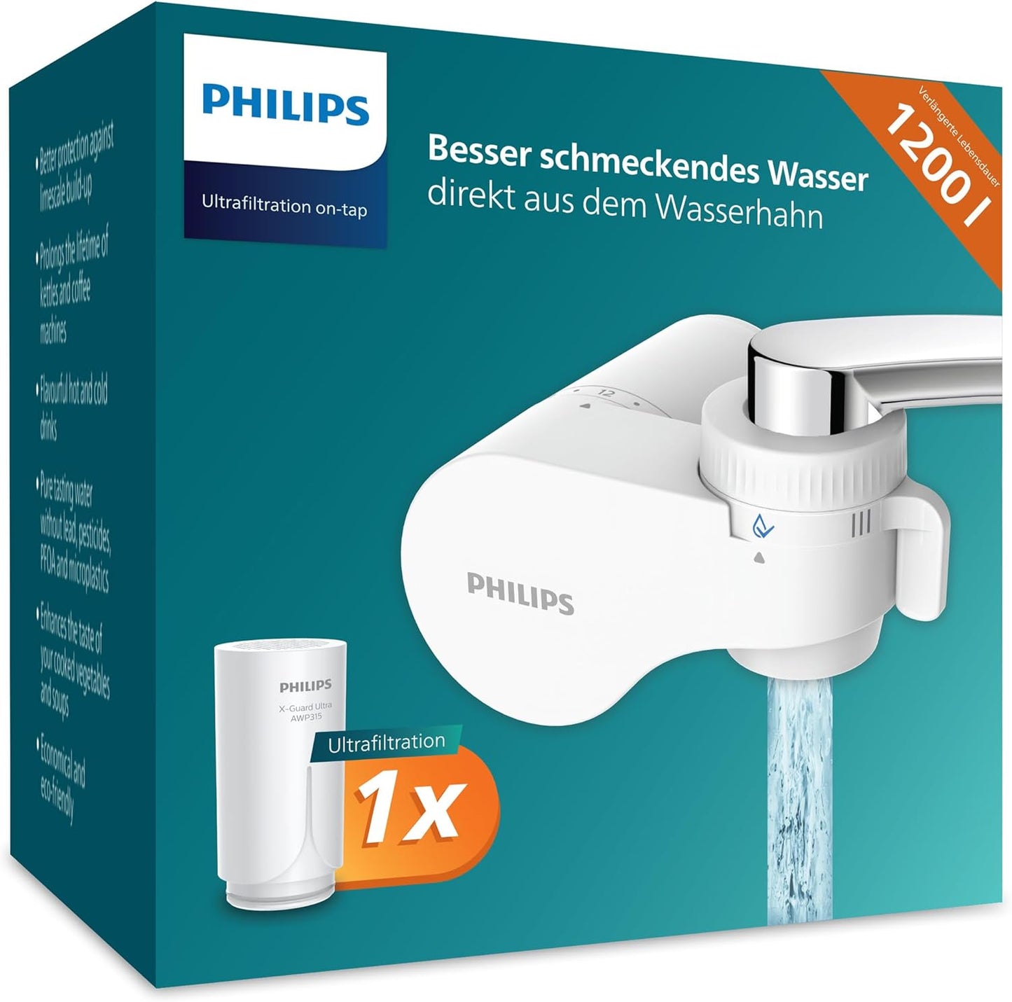 Wasserhahnfilter Ultrafiltration on-tap, Ultrafiltration