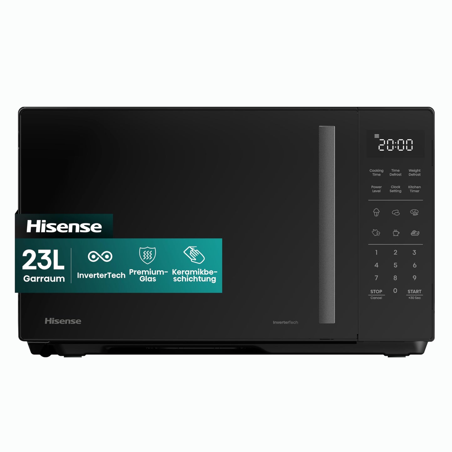 Mikrowelle - H23MOBS4HI, 23 L Digitale Steuerung Mit InverterTech