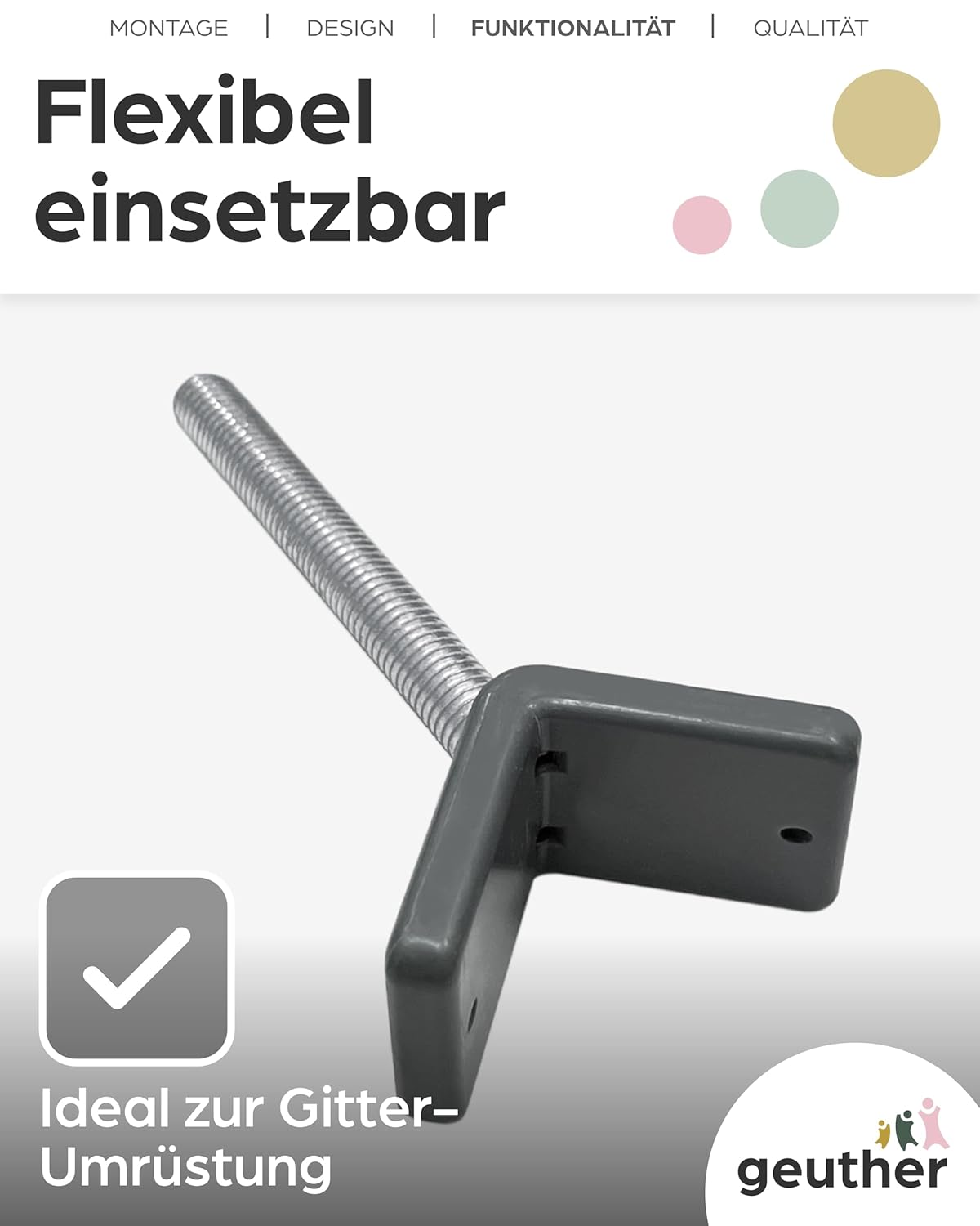 Y-Spindel Befestigungsset für Säulen (2 Stück)