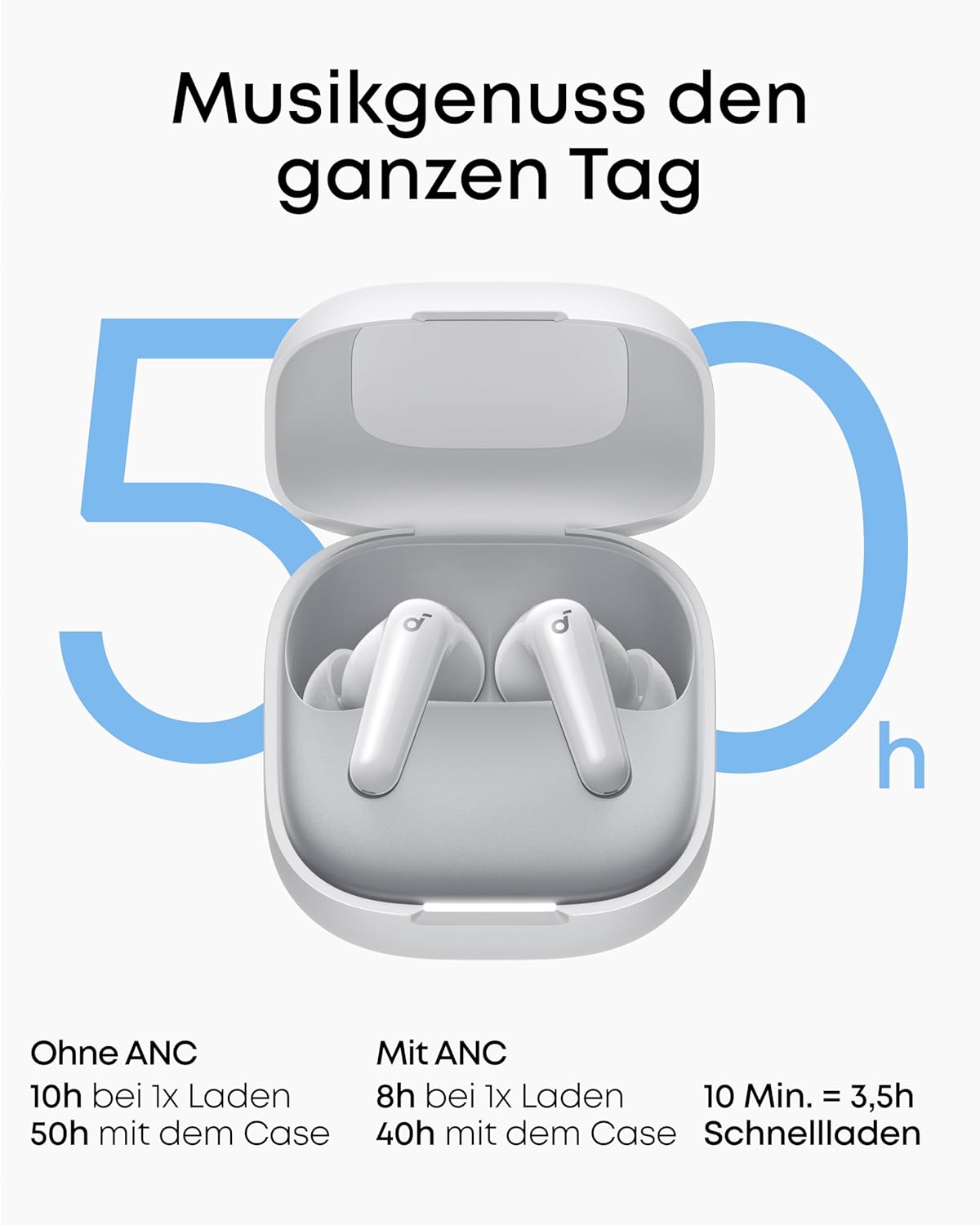 P31i Noise Cancelling Kopfhörer, Weiß
