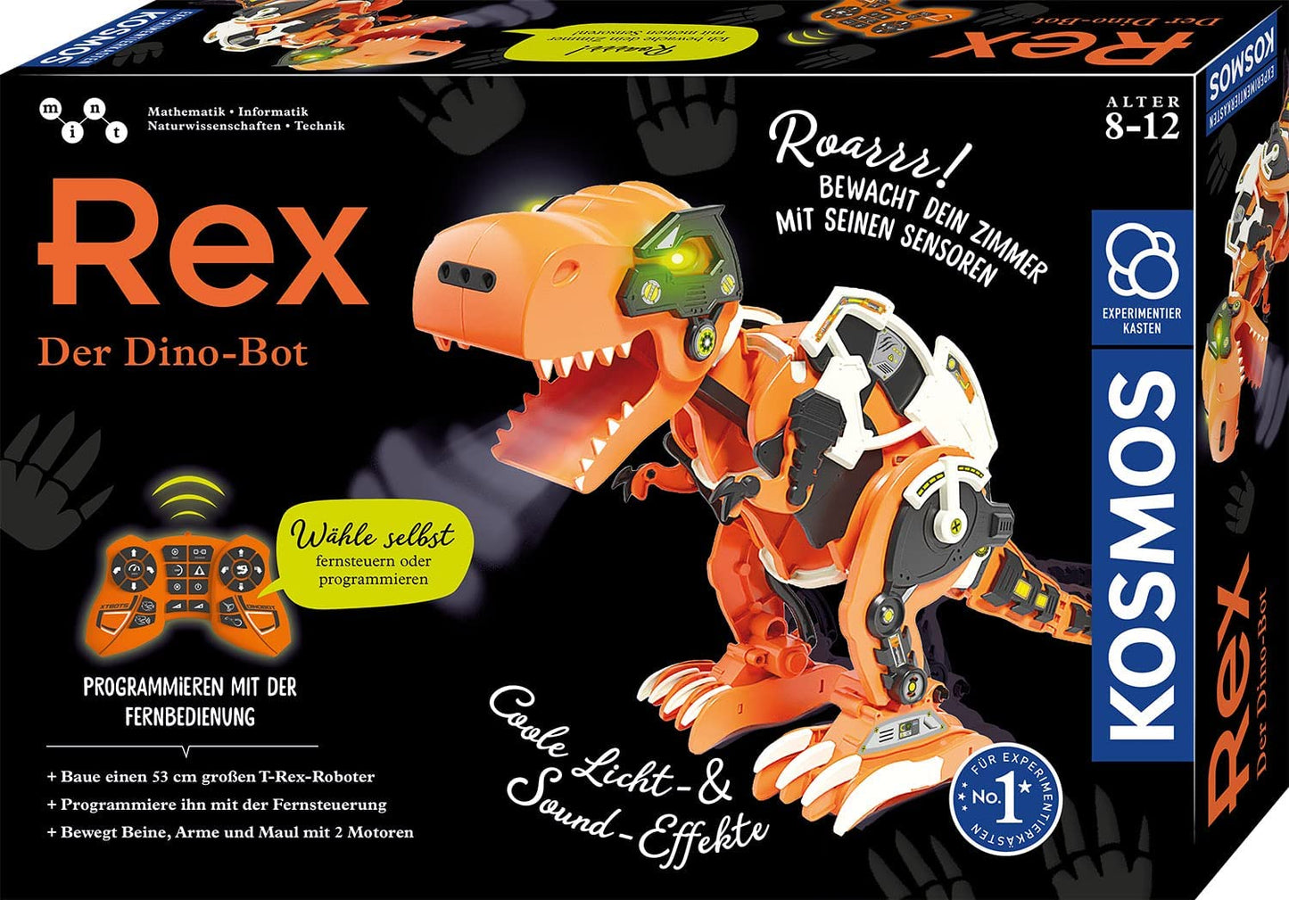 Rex - Der Dino Bot, Experimentierkasten, 53x28 centimeters