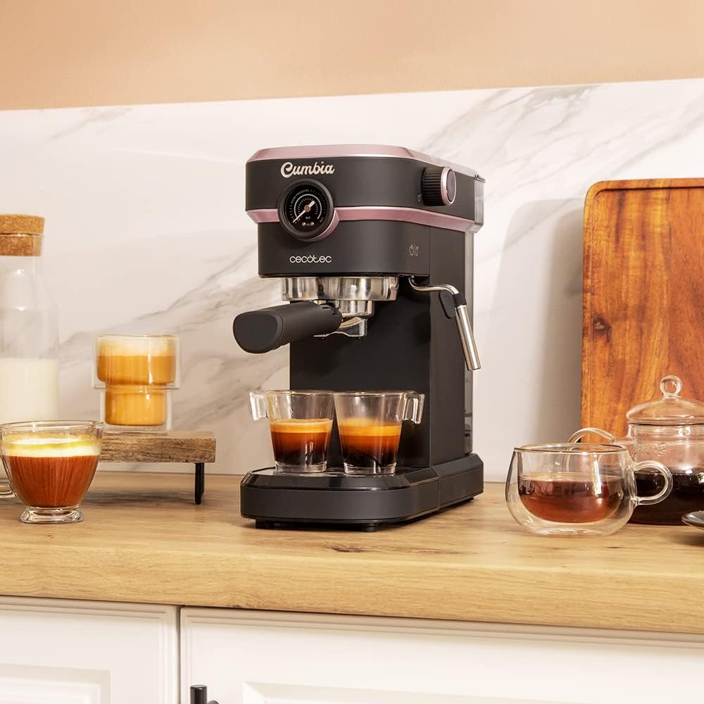 Espressomaschine Cafelizzia 890 Pro, Rose Mit Manometer