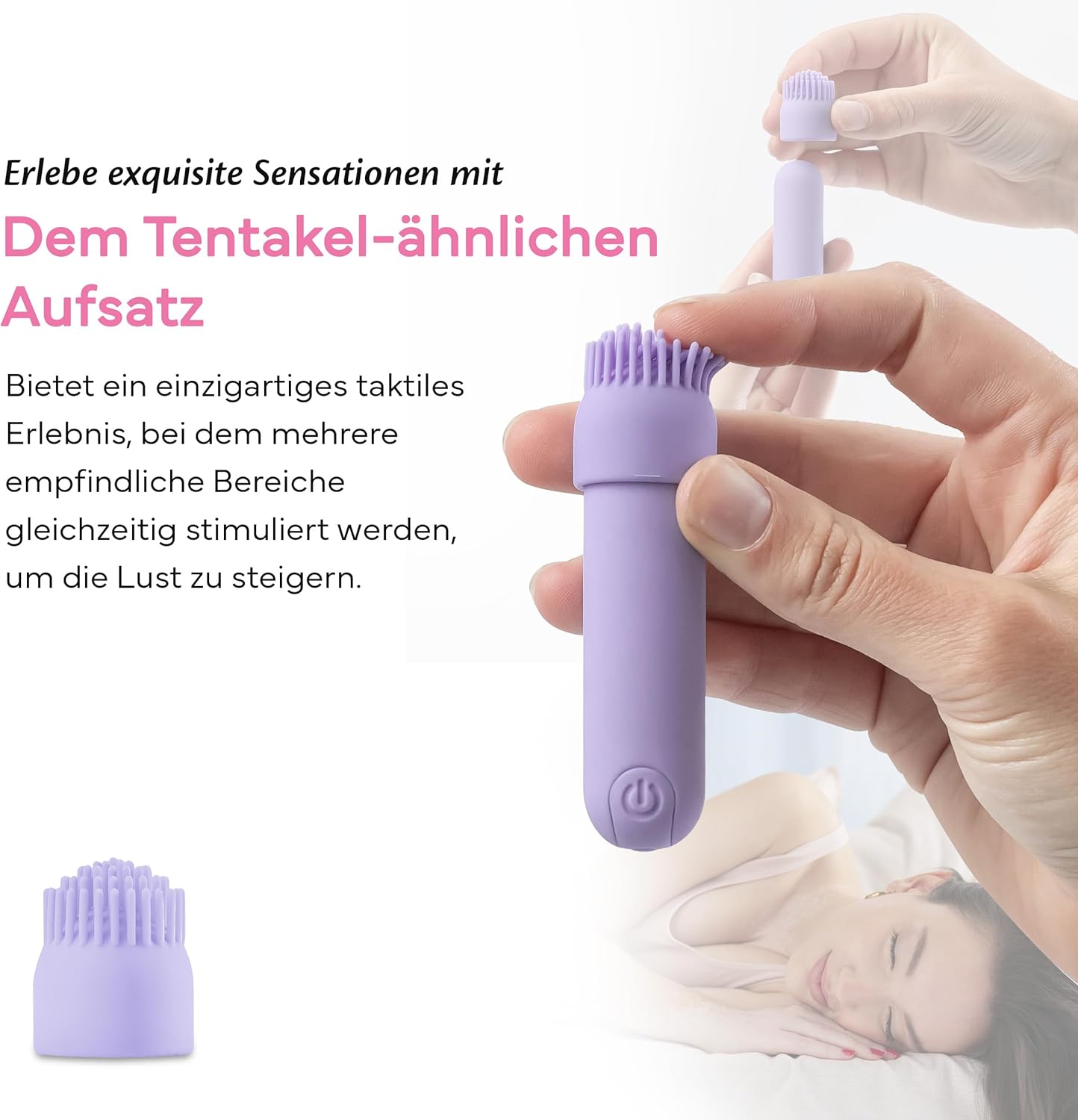 Periwinkle Purple Mini Vibrator-Set, Periwinkle Purple