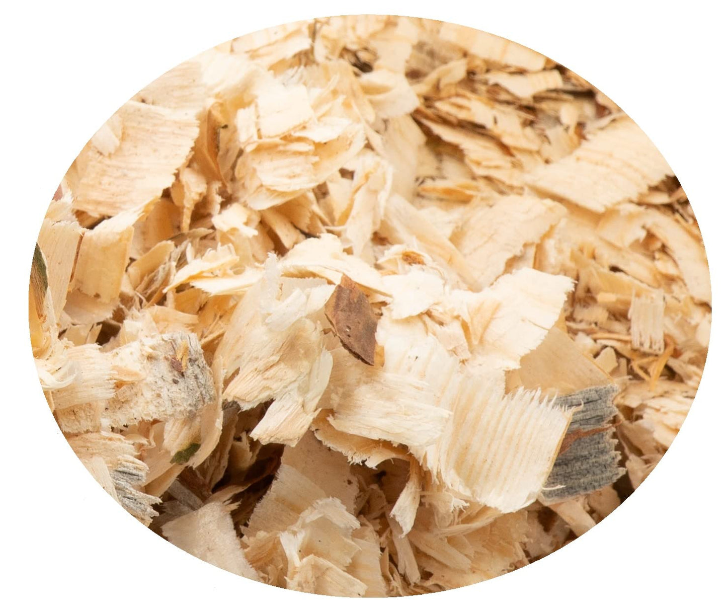 Grobes Holzspan Einstreu, staubarm