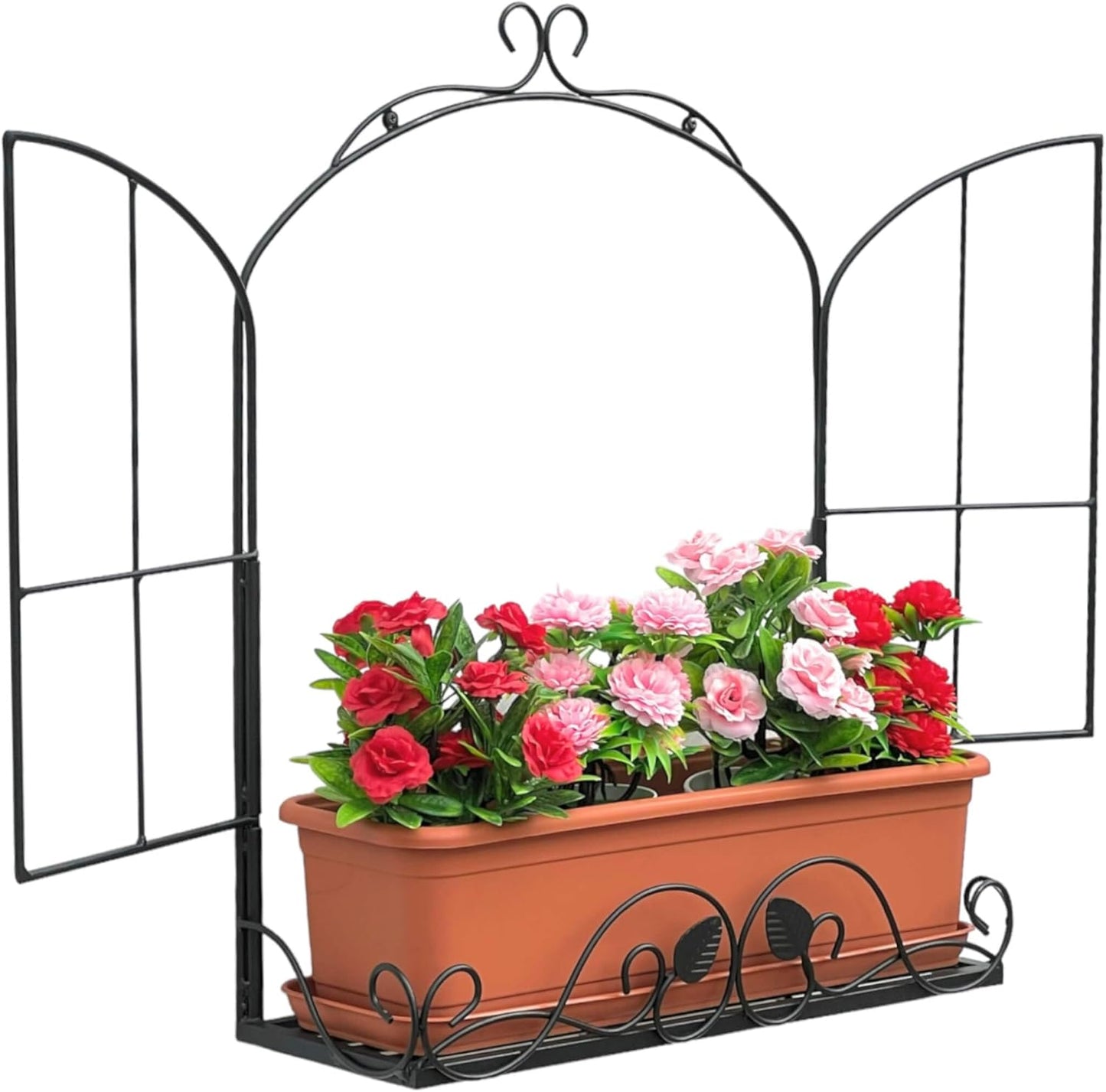 Wandblumenhalter, Blumenregal
