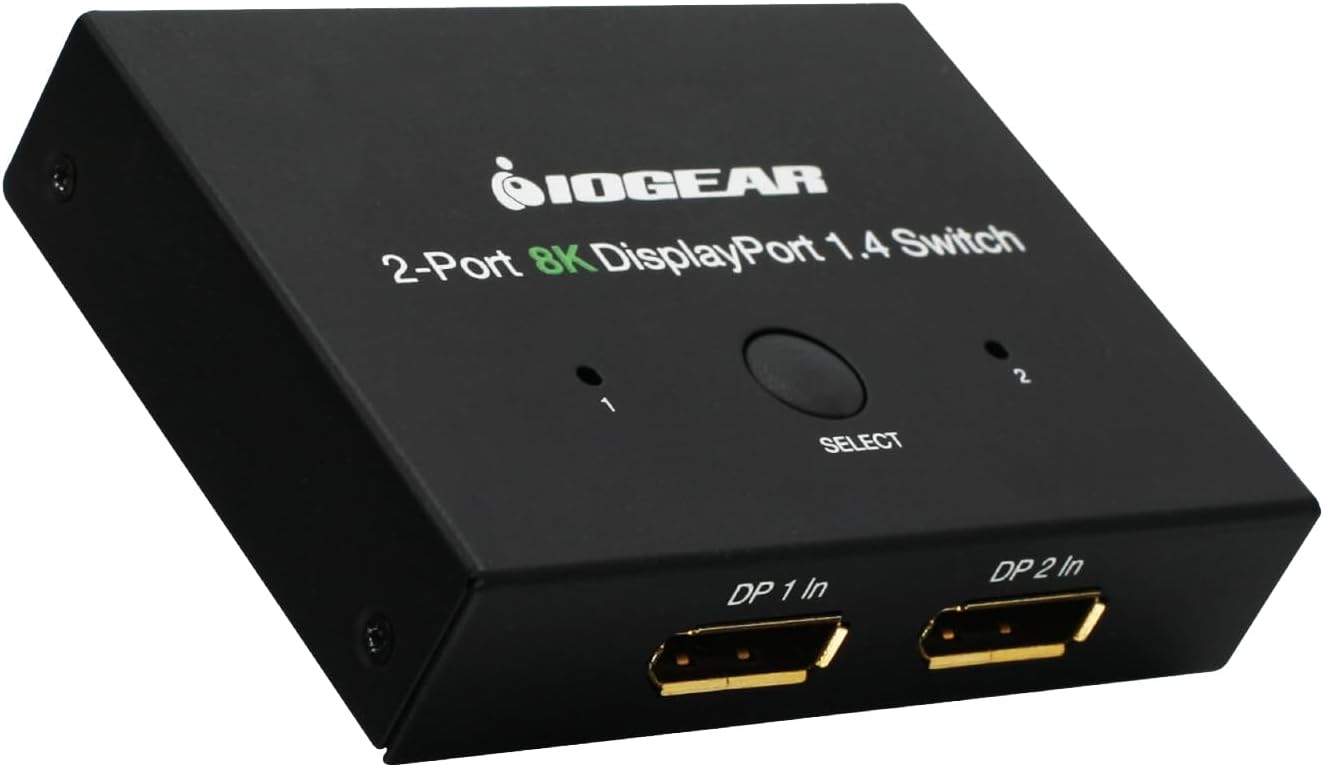 Displayport Switch 8K Splitter DP 1.4
