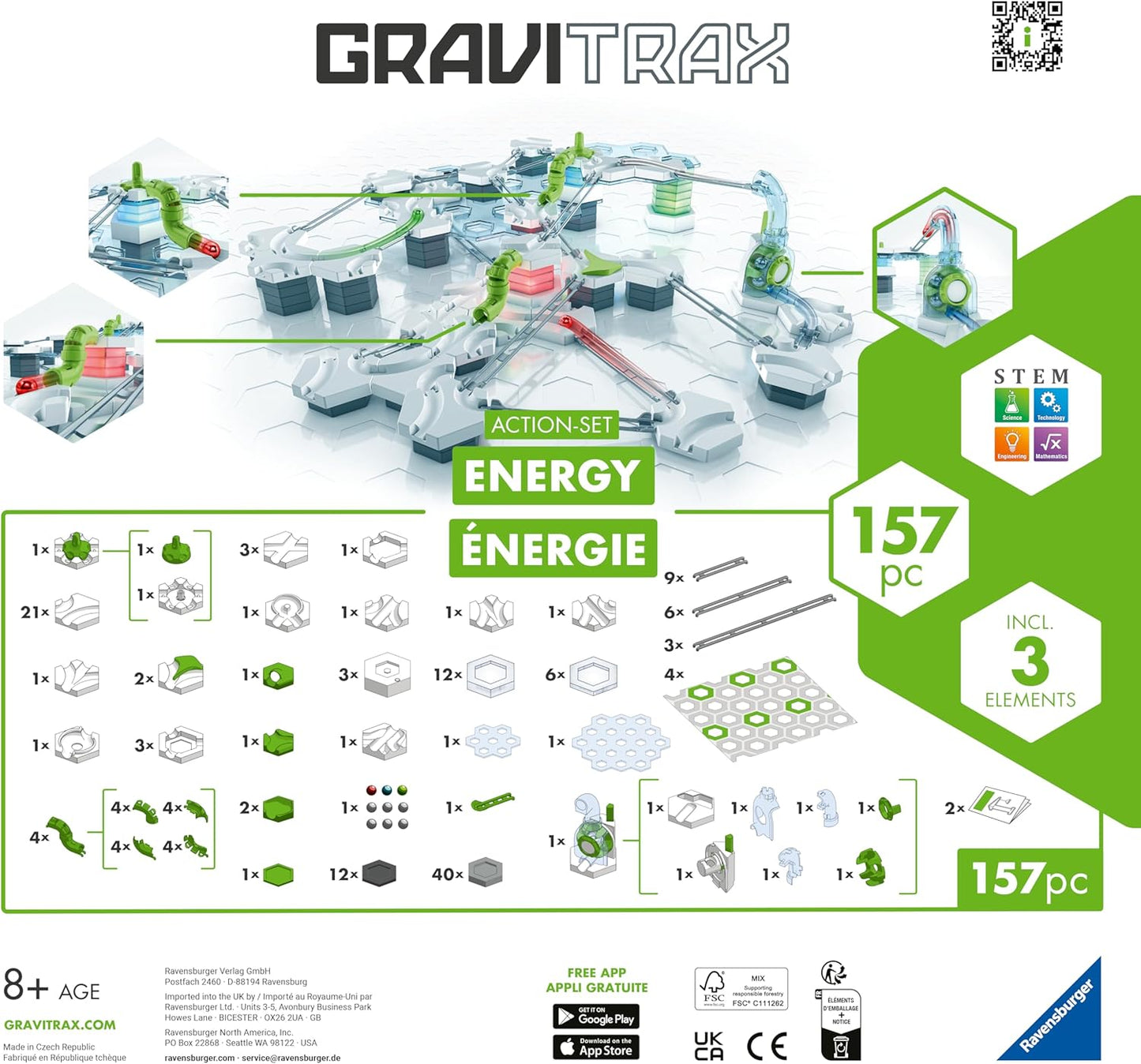 GraviTrax Action-Set Energy Kugelbahn