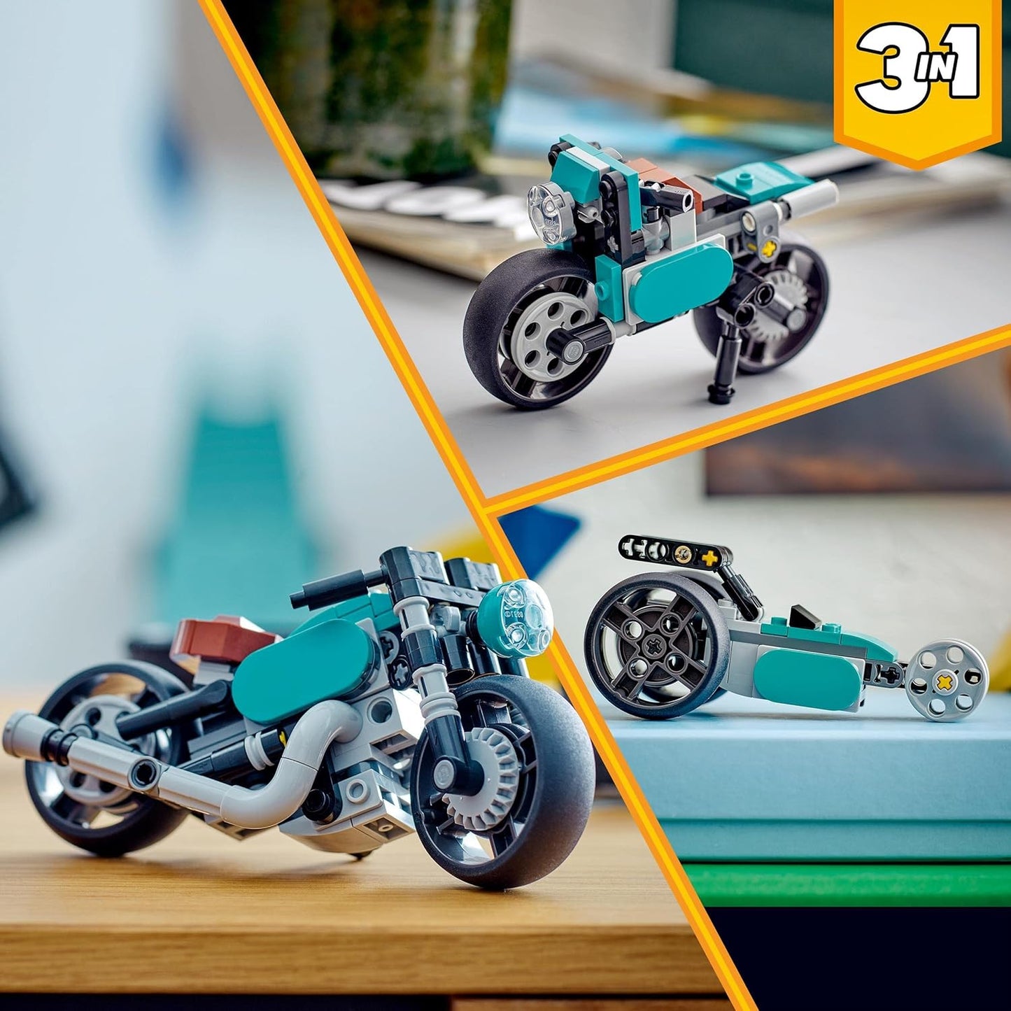 3in1 Oldtimer Motorrad