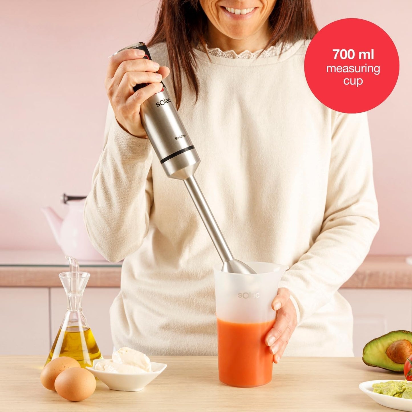 Stabmixer mit Messbecher