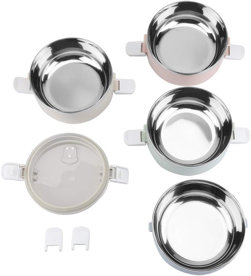 Thermal Lunch Boxen-Set, 4 Layers 2800ml