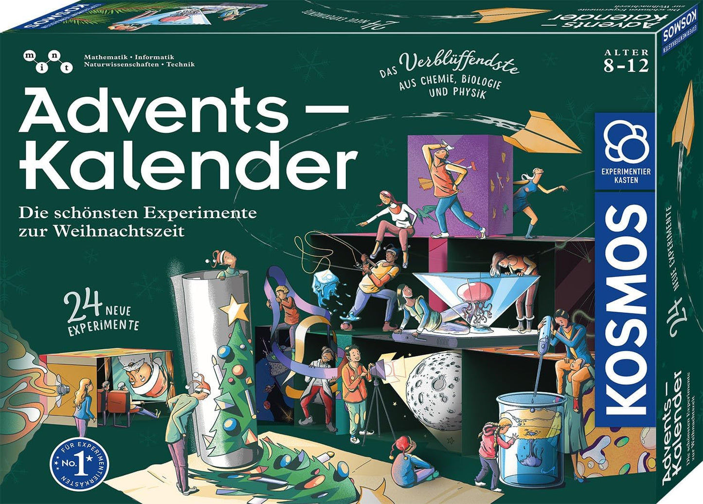 Die schönsten Experimente zur Weihnachtszeit - Adventskalender