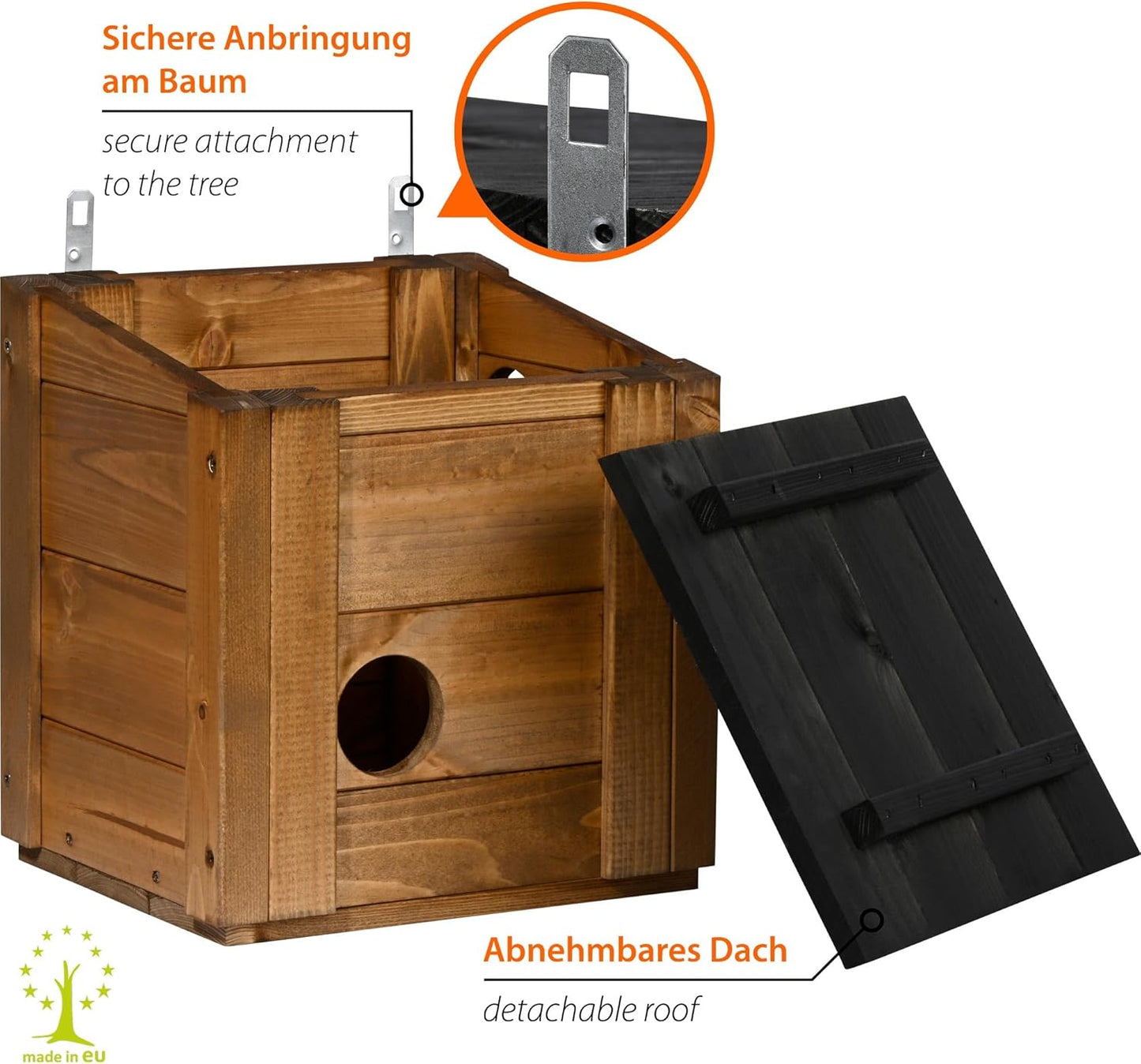 Eichhörnchen-Nistkasten