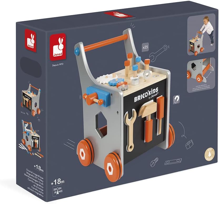 Brico'Kids Werkzeugwagen für Kinder
