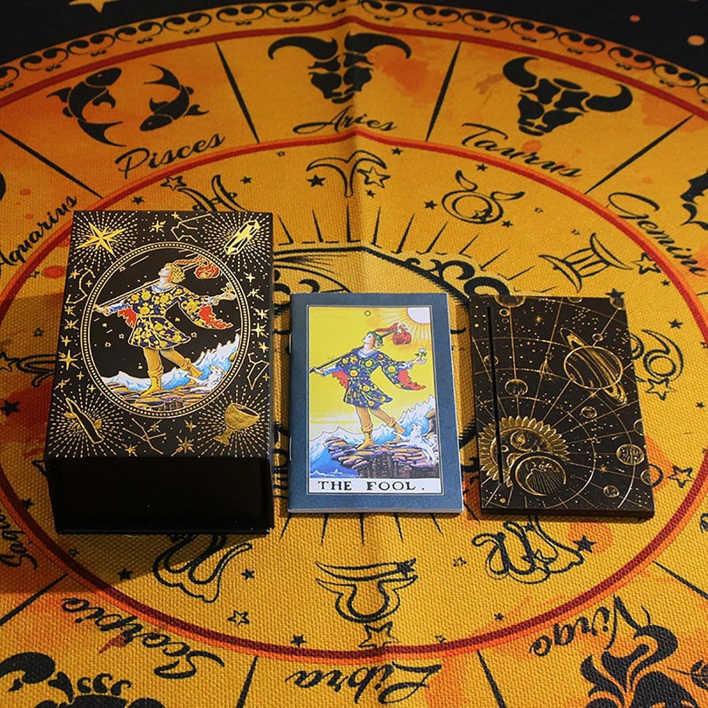 Tarotkarten-Set, Black Schwarz
