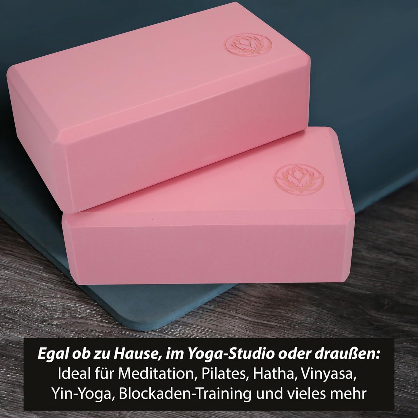 4er-Set Yogablöcke, 4 Stück