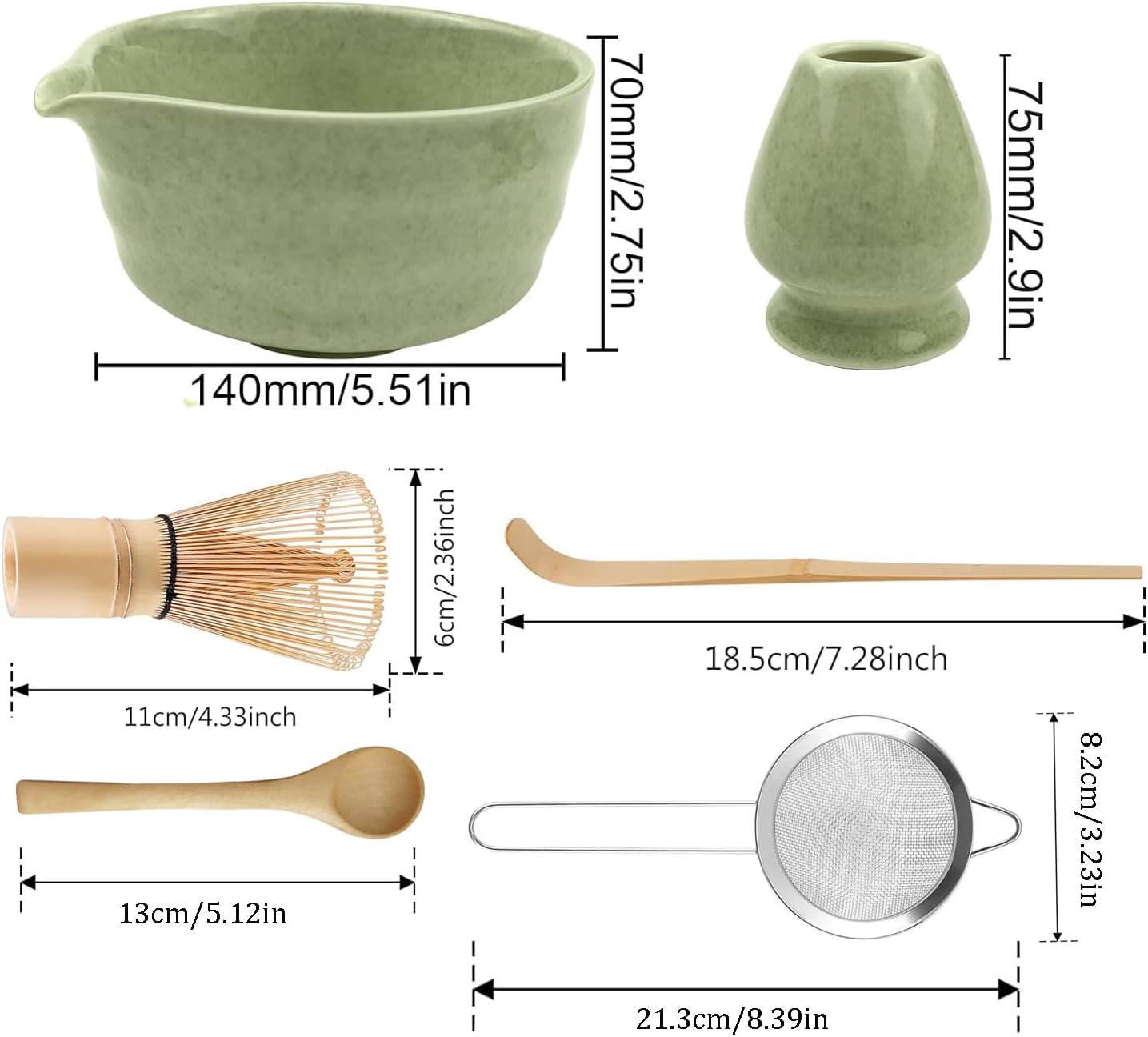Matcha Tee-Set