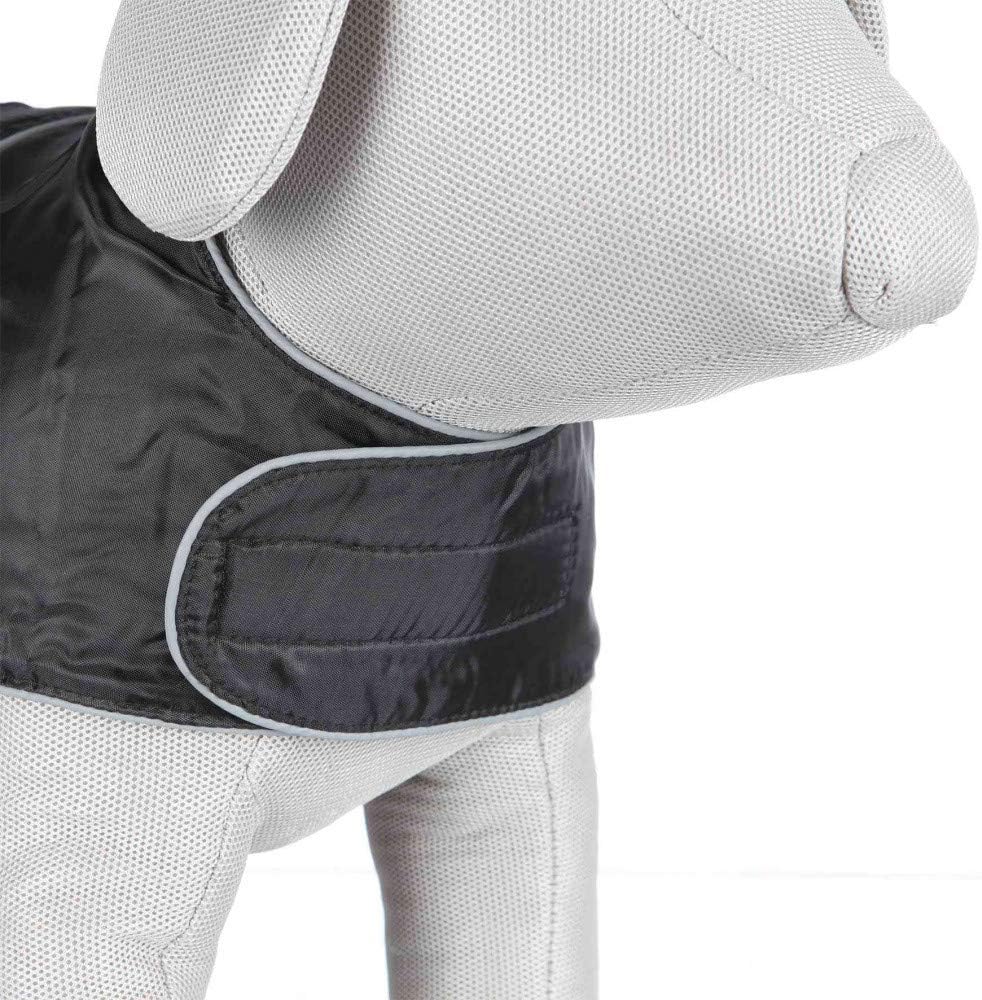 Hundemantel Orléans, Schwarz 80 cm (XL)