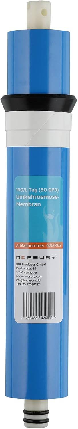 Umkehrosmosemembran 50 GPD, 190L/Tag (50 GPD)