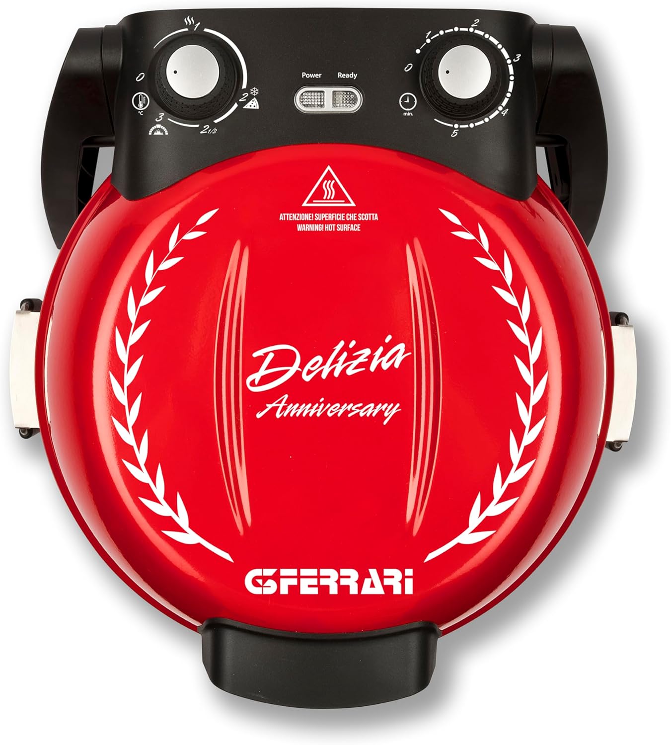 Pizzaofen Delizia Anniversary G1017702, Extra breit / Rot