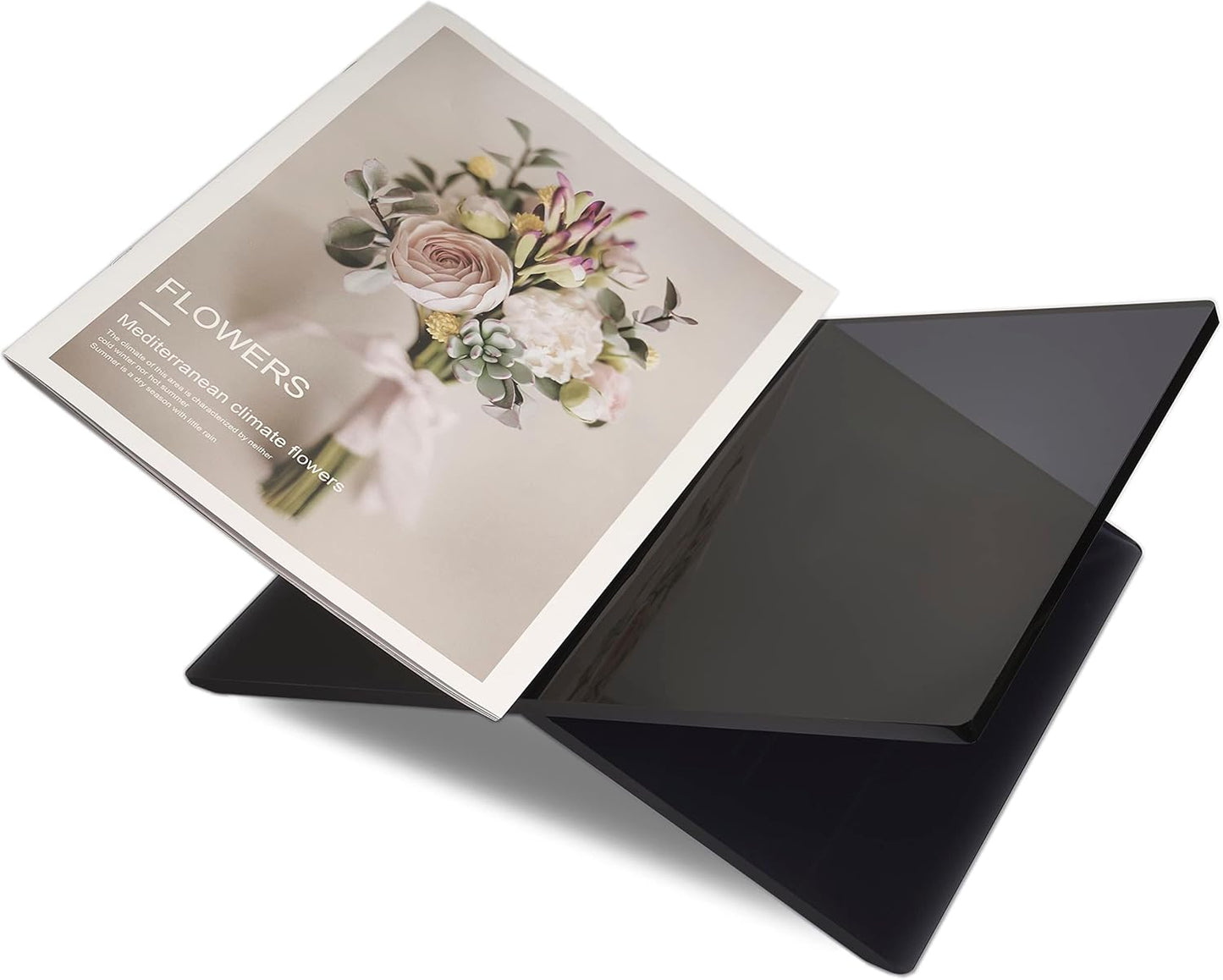 Buchständer für Kunstbücher, Schwarz