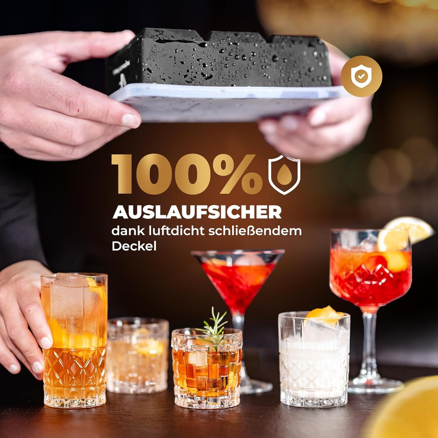 2er-Set Eiswürfelform, 2x Eiswürfelform