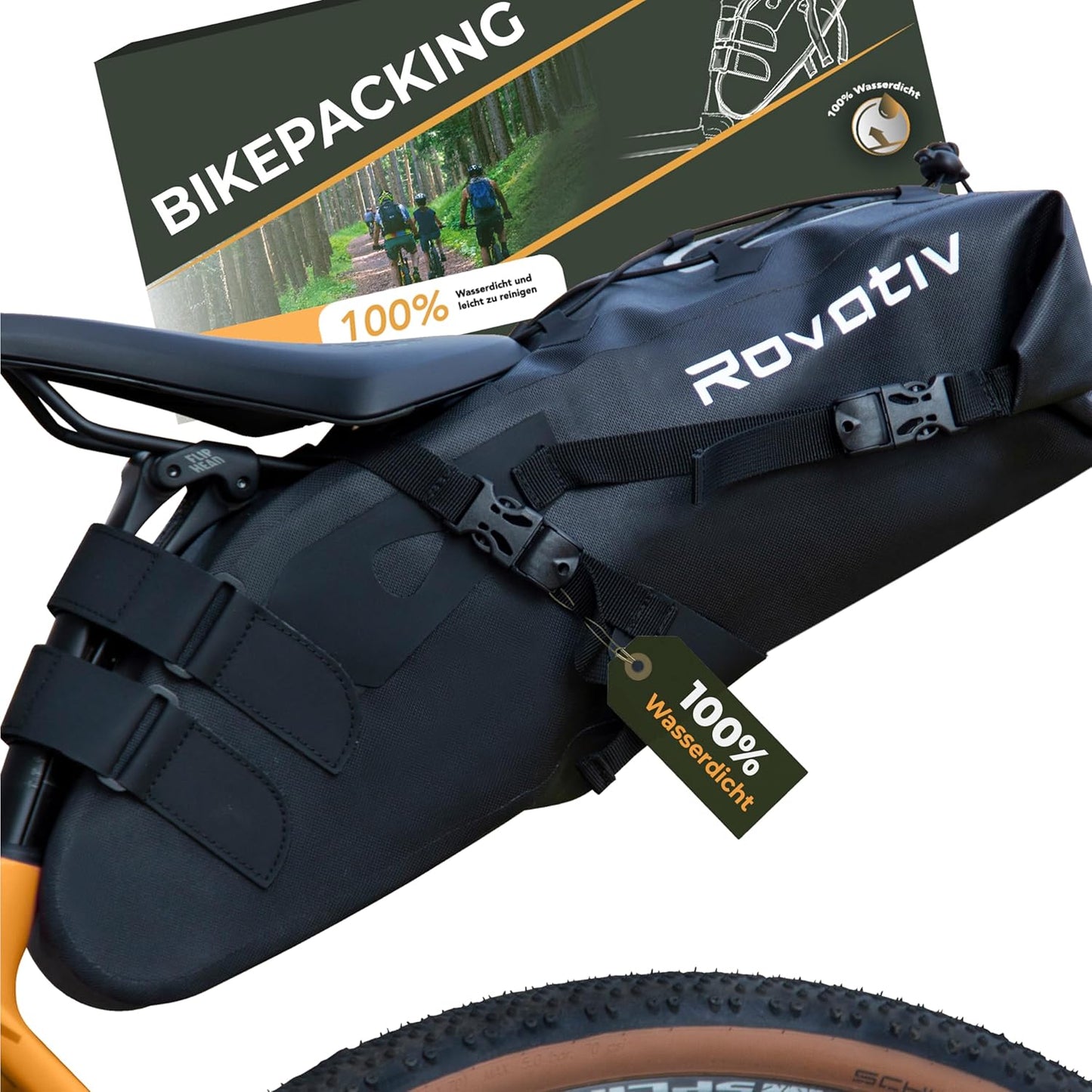 Bikepacking Satteltasche