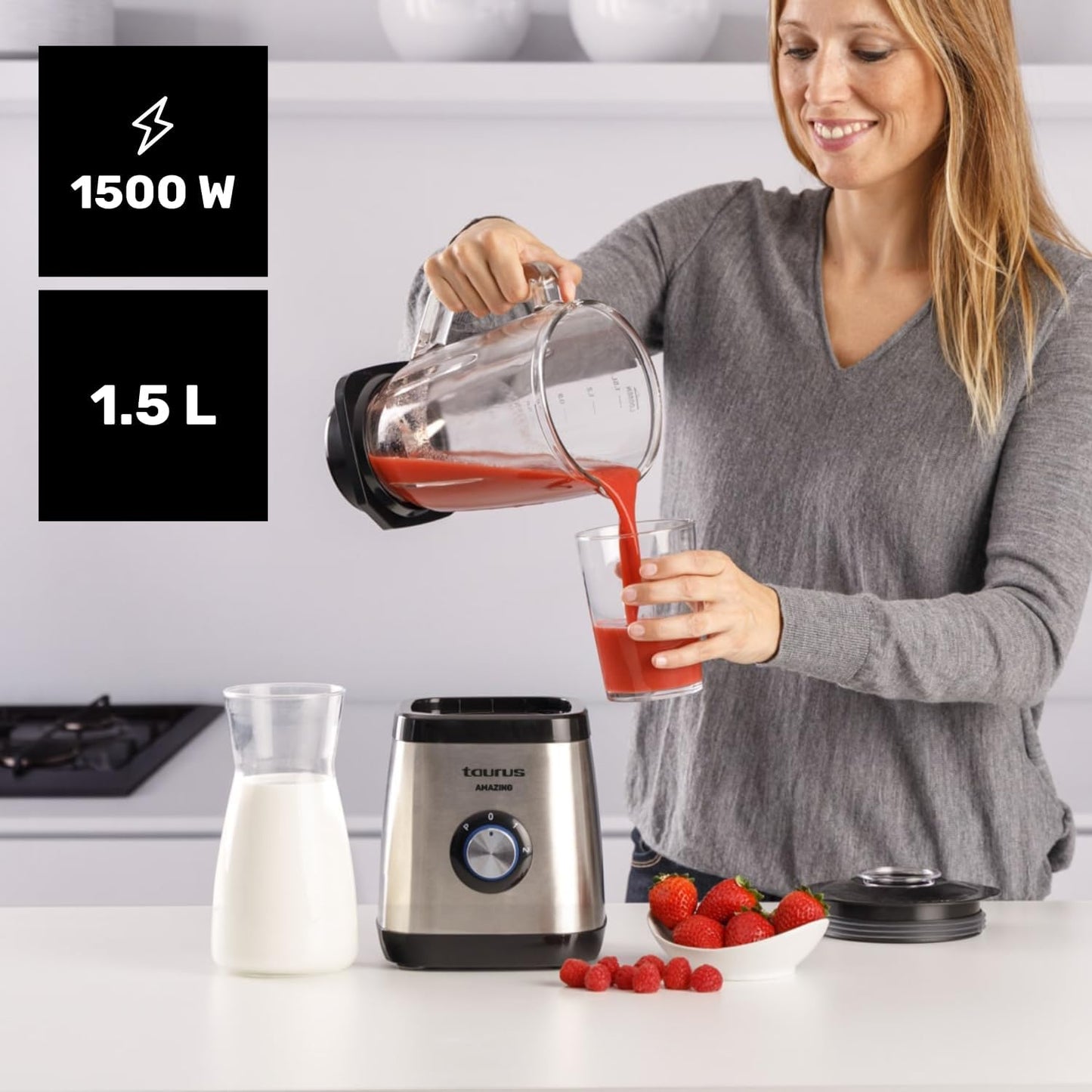 Standmixer mit Turbofunktion