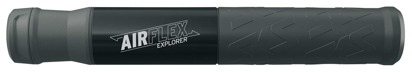 Minipumpe Airflex Explorer, EXPLORER Luftpumpe - Mountainbike Schwarz