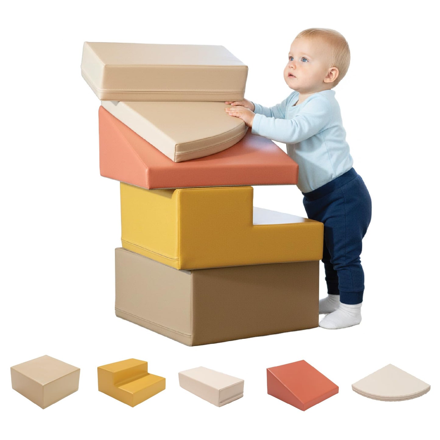 Corner Climber 5er-Set, Pastel Autumn