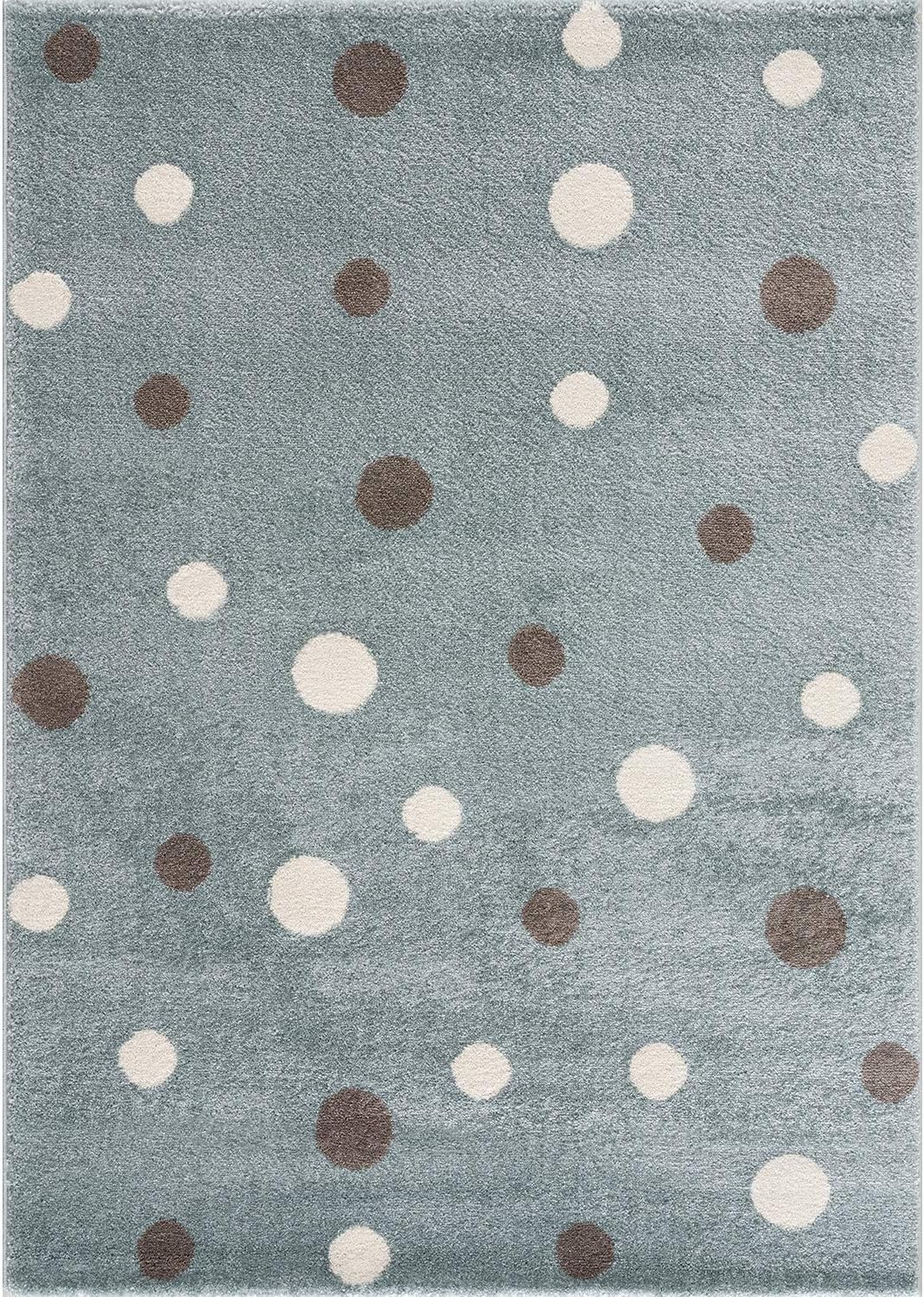 Kinderteppich Dots, 80 x 150 cm (Rechteckig) Mint