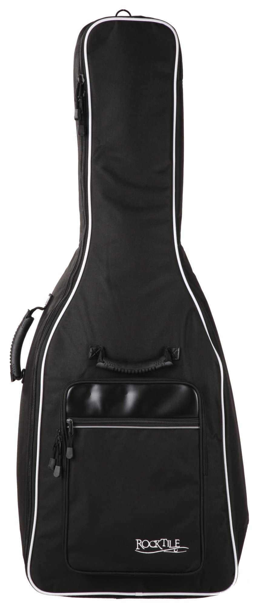 Gepolsterte Westerngitarrentasche Gigbag, Schwarz