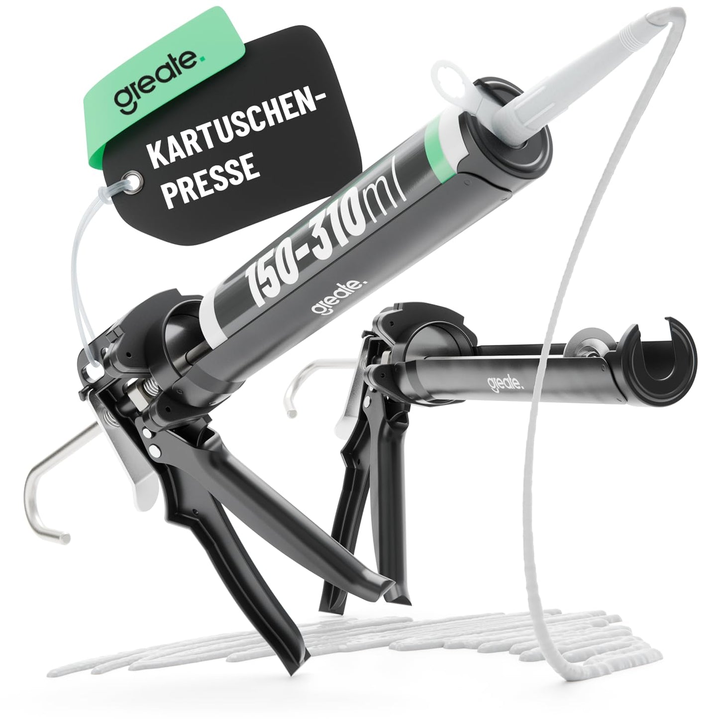 Kartuschenpresse, 2x Kartuschenpresse