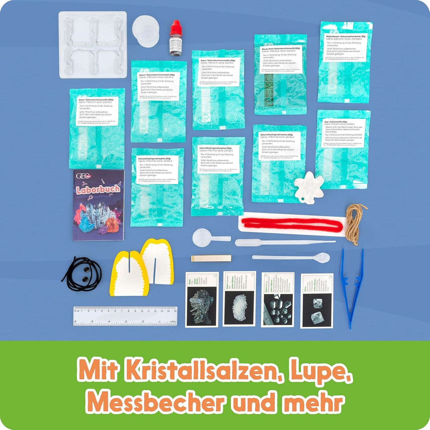 Adventskalender Kristalle züchten und erforschen
