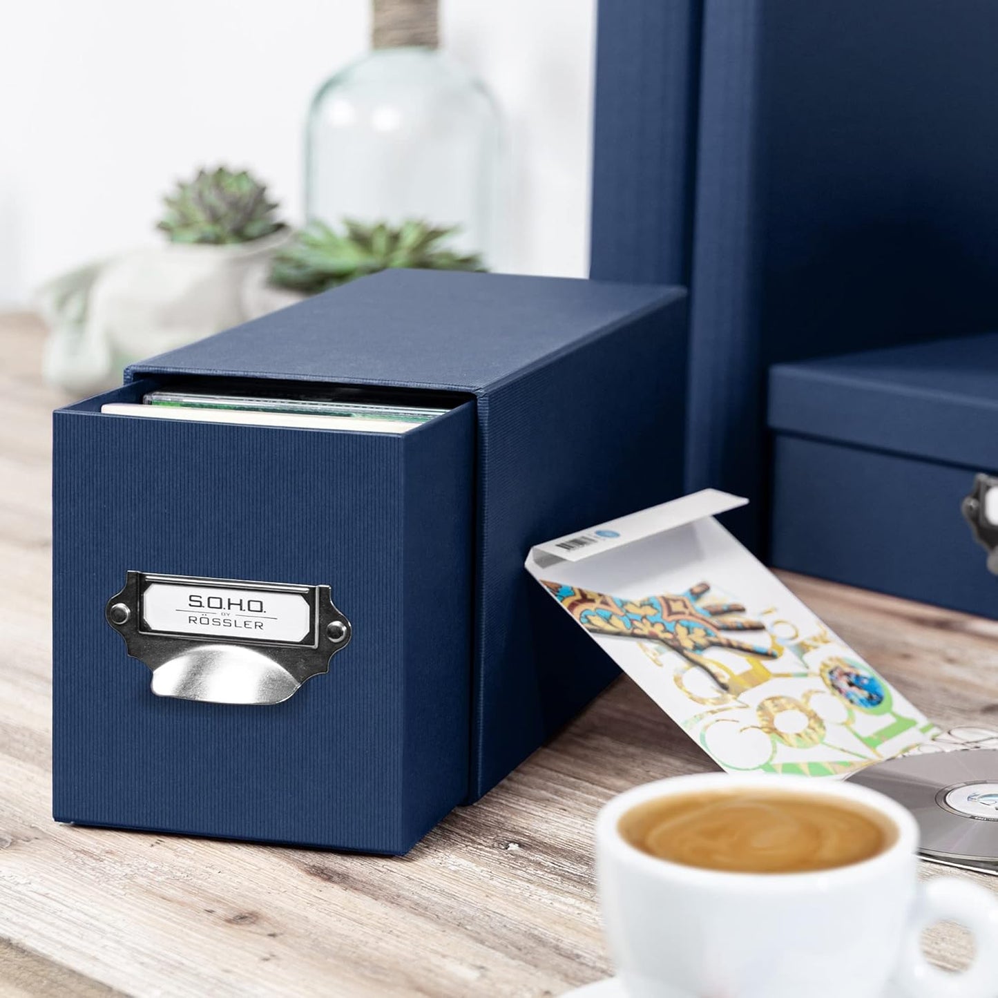 Soho CD-Schubladenbox, Navy